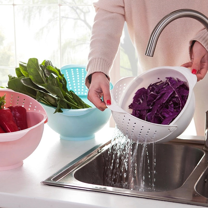 Multi-Purpose Soak and Strain Colander