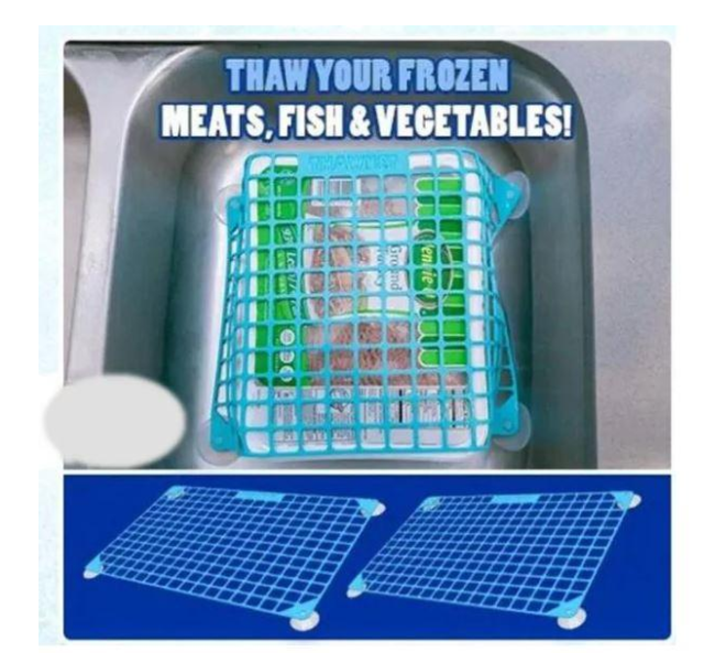 Thawing Net Quick Defrosting Aid