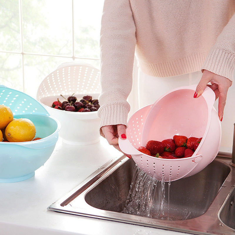 Multi-Purpose Soak and Strain Colander
