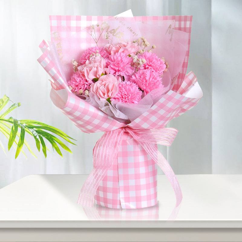 Carnation Soap Flower Simulation Rose Bouquet Mother'S Day 520 Valentine'S Day Gift For Girlfriend Teacher