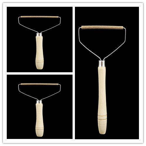 Multi-Purpose Hair Remover with Wooden Handle