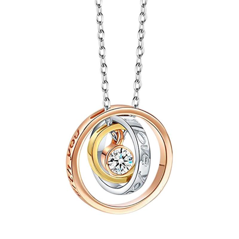 Three Circle Mother's Day Pendant