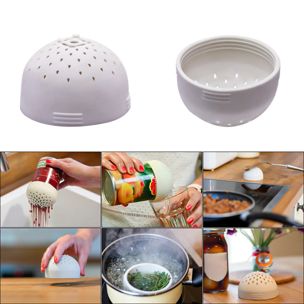 Creative Silicone Multifunctional Mini Kitchen Colander Mini Strong Absorption Canning Tool Colander Drainage Accessories