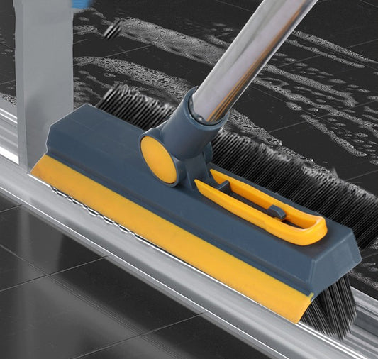 Long Handle Gap Bathroom Multi-functional Tile Hard Bristle Scraping Floor Brush