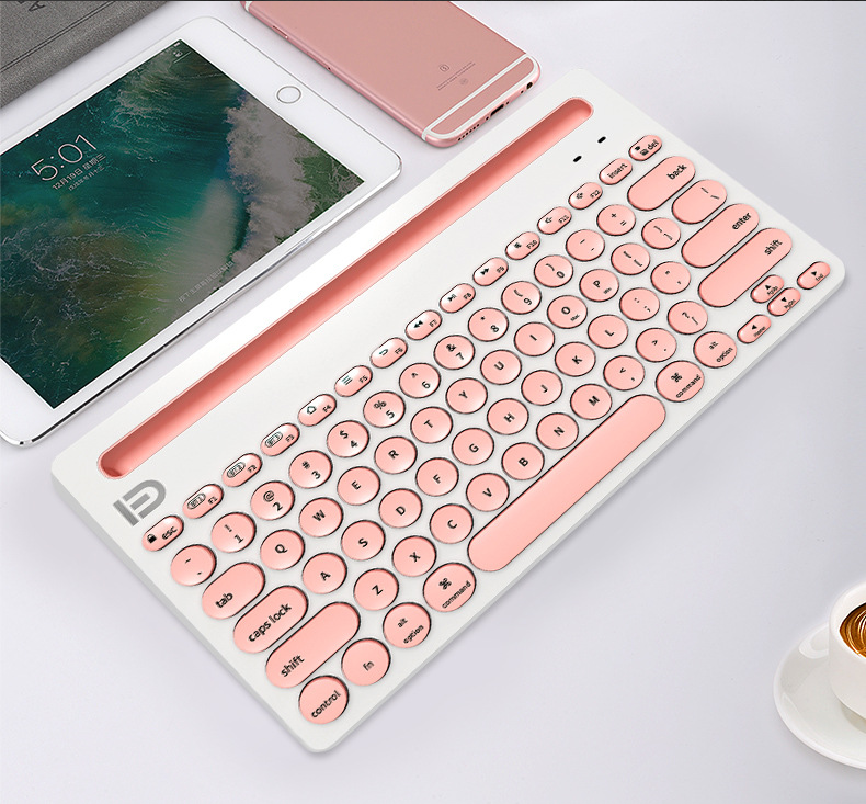 Wireless Bluetooth Keyboard for Phone & Tablet