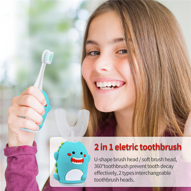 Rechargeable Waterproof Mouth With Automatic Tooth Brushing