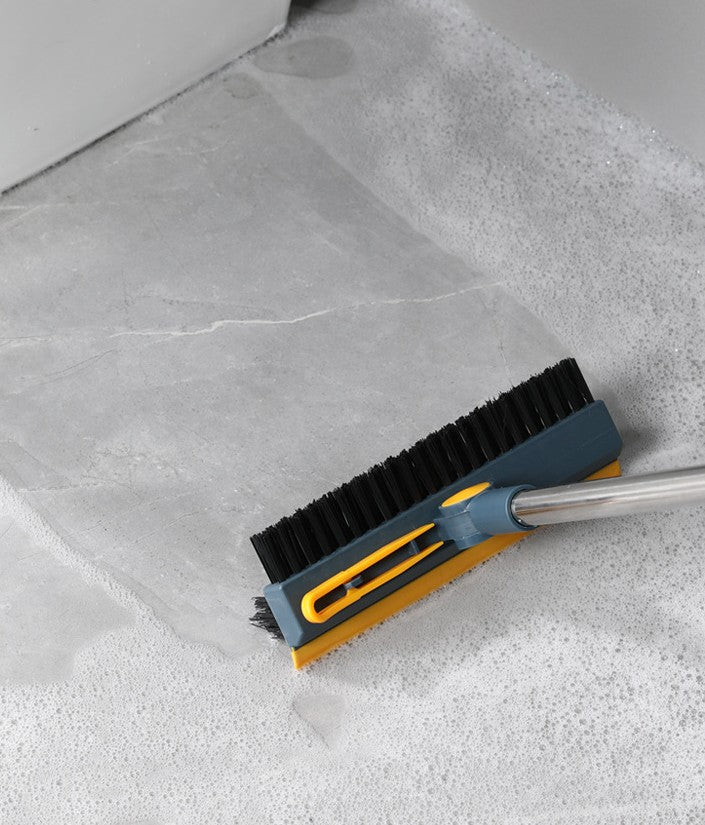 Long Handle Gap Bathroom Multi-functional Tile Hard Bristle Scraping Floor Brush